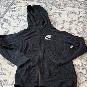Nike Charcoal Full-Zip Hoodie